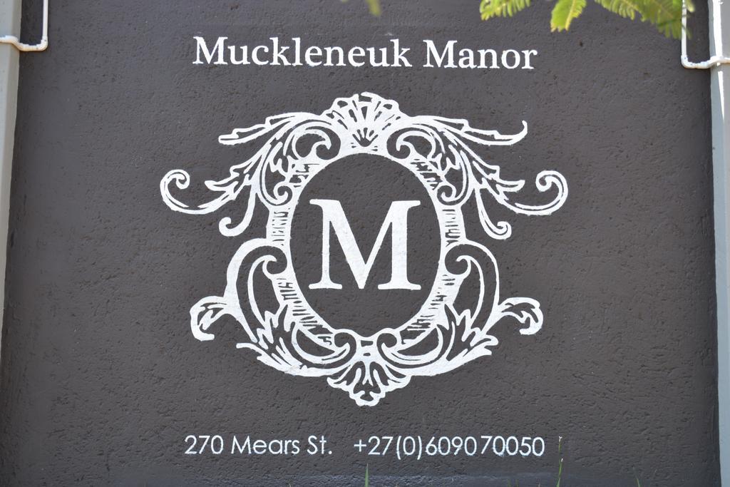 Muckleneuk Manor Hotel Pretoria-Noord Eksteriør billede